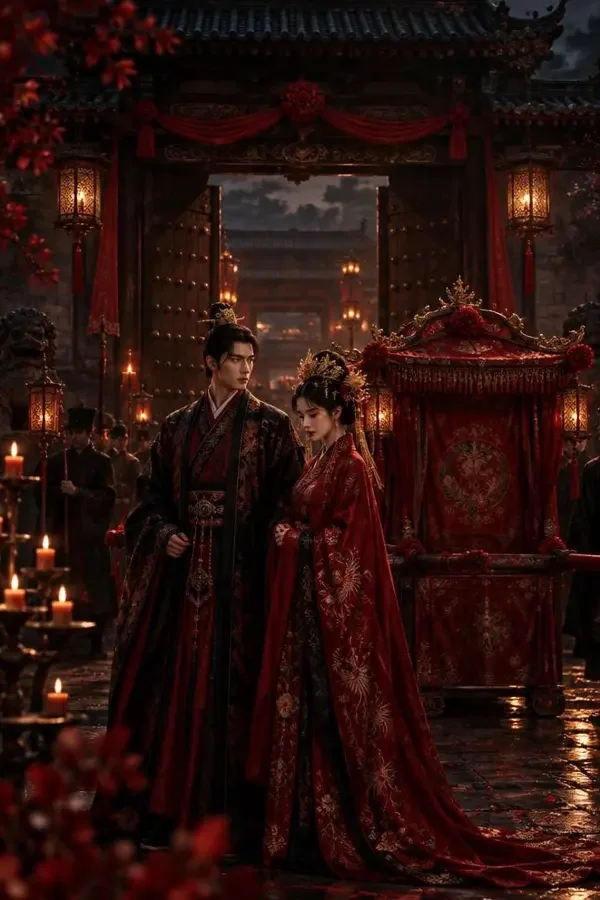 《花轿错抬，我成废王掌心宠》短剧封面